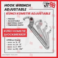GRIP-ON ADJUSTABLEHOOK WRENCH - FLEXIBLE STEERING WRENCH - FLEXIBLE HOOK WRENCH