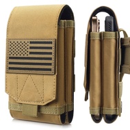 Durable and practical Molle EDC universal phone case, single or double phone case (badge not include