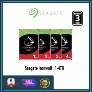 Seagate Ironwolf 3.5" NAS Hard Disk (HDD) / SATA Internal Hard Drive (1TB/2TB/3TB/4TB)
