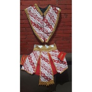 1 Set of Dance Accessories, Batik Motif (Custom Motif Available)