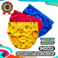 TERLARIS 6 PCS SEMPAK ANAK LAKI LAKI MOTIF BOLA / CELANA DALAM ANAK LAKI LAKI KARAKTER / CANCUT ANAK