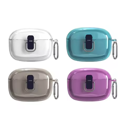 Transparent TPU Protective Case For JBL Vibe Beam/Wave 200TWS Wireless Earphone Scratch Resistant Co