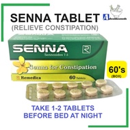 (BOX) EXP11/2030 REMEDICA SENNA 7.5MG TABS 60'S