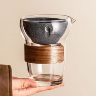 Xiaoqinggan Glass Tea Set Tea Brewing Cup Constant Temperature Brewing Pot Tea Strainer Tea Water Cu