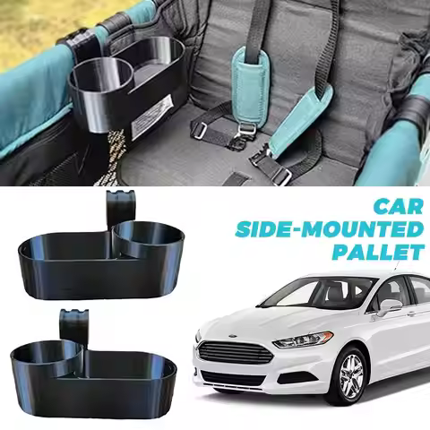 For Wonderfold Wagon W4 W2 Snack Tray Side Mount Organizer with Cup Holders troller Utility Accessor