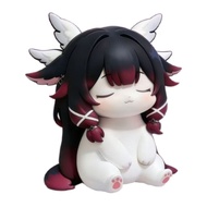 Colombia Figure-Cat Cat Q Version Female Figure Game Peripheral Model Decoration Statue