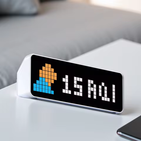 Ulanzi TC001 Smart Clock Ulanzi TC001 Smart Pixel Clock Youtube Followers Simultaneous Weather Forec