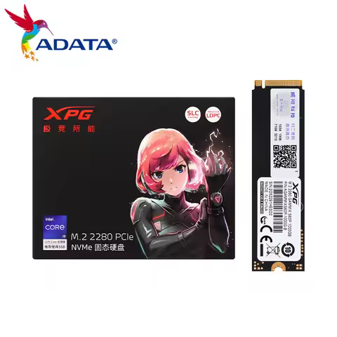 ADATA S60 PRO PCIe Gen4x4 M.2 2280 NVMe SSD Solid State Drive for Laptop/Desktop/PS5 Max 6000Mb/s Ha