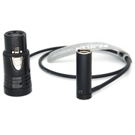 Microphone Audio Cable Mini XLR TA3M to XLR 3Pin Low-Profile for Canon C70 Blackmagic BMPCC 4K 6K Pr