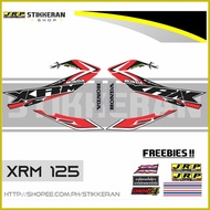 ♆ ❂ ▥ XRM 125 OLD MODEL STOCK DECAL