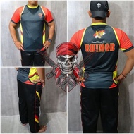 Baju setelan Training Brimob Baju olahraga Brimob Baju satu setel