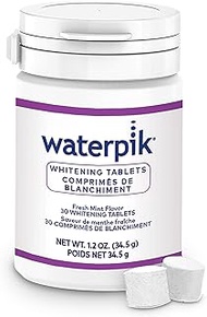Waterpik Whitening Water Flosser Refill Tablets - Only for Use with Waterpik Whitening Flosser - 30 Count