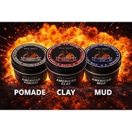 Wild West American Clay, Pomade, Mud, Fiber Wax