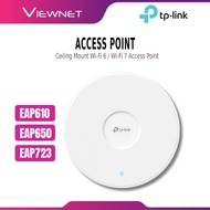 TP-LINK EAP610 AX1800 WI-FI 6 / EAP650 AX3000 WI-FI 6 / EAP723 BE5000 WI-FI 7 WIRELESS CEILING MOUNT