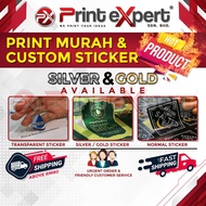 RM6 - RM14 Print & Cut Custom Sticker