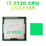 (ZHDV) For Core I3 2120 CPU LGA1155 Processor+Thermal Pad 3MB 65W Dual Core Desktop CPU for B75 USB Mining Motherboard
