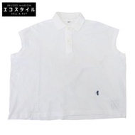 45 R. 極佳狀態 Jinba Canoko 33色馬術polo衫，純棉，女款，白色，50471381