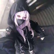 คอสเพลย์เกม PJSK Akiyama Mizuki มีฮู้ดผู้ใหญ่ใช้ได้ทั้งชายและหญิงเสื้อคลุมแบบมีซิปแจ็คเก็ตยูนิฟอร์มล