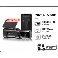 0mai M500 Dashcam Car Recorder 1944P Night Vision with ADAS 24 Hours Parking Mode Voice And App Cont