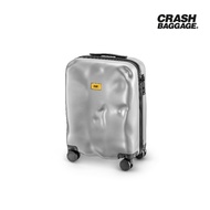 CRASH BAGGAGE กระเป๋าเดินทาง รุ่น ICON สีเงิน ขนาด 21.1"