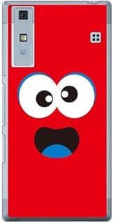 YESNO Baby Monster Red (Clear) / for Qua phone KYV37 / au AKYV37-PCCL-201-N176