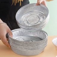 erudent 10Pcs 6/7/8/9 inch Round Tin Foil Pie Dish Tin Cake Tray Baking Pans Bake Cases new