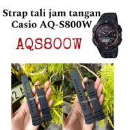 Casio AQ-S800 AQ-S800W AQS800 AQ S800 AQS 800 PREMIUM watch Strap, flexible and high quality