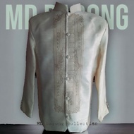 Coat barong | modern barong for men | computerized embroidered