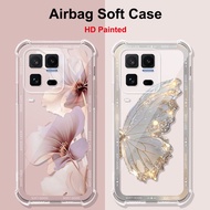 For iQOO 15 Ultra Cushion Shockproof Case For Vivo iQOO 15Ultra Airbag Silicone Soft TPU Cover For i