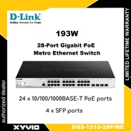 D-LINK DGS-1210-28P/ME 28-Port Gigabit PoE Metro Ethernet Switch