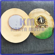 Big Advocate Logo Brooch Pin Large Oval Advocate Pin - Karya Mulya