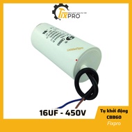 Genuine white 16UF 450V CBB60 SENJU starting capacitor