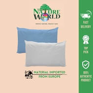 [Medical Grade PU Coated] Pillow Cover Pillowcase Hospital Use Waterproof Breathable / Sarung Bantal