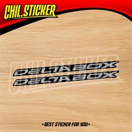 STICKERS DELTA BOX Sticker DeltaBox Sticker NMax Vixion CB150R Sticker Delta Box