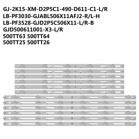 500TT64 LB-PF3030-GJ490611AEA2-L-H LB-PF3030-GJ490611AEA2-R-H for 49" TV 49PFF5755/T3 Le49s5970 LE49
