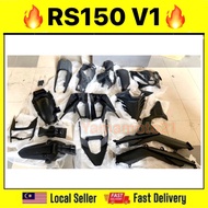 RS150 V1 Cover inner set (HLD) honda rs150v1 rs150 v1 rs150r v1 17pcs 17 COMPLETE MATT BLACK HITAM SEBAM RS150R V1 RS