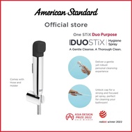American Standard Duostix Hygiene Spray Bidet Set - Chrome/Matte Black