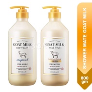 Shower Mate Goat Milk Body Wash Original Manuka Honey (Korea), 800g