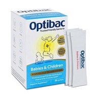 Optibac Babies & Children - Box of 30 packs - date October 31, 2026