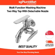 Multi Function Washing Machine Two Way Tap With Detachable Nozzle 2 way tap
