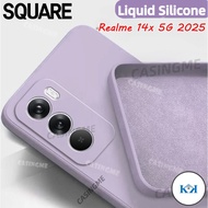 KK For Realme 14x 5G 2025 Square Liquid Casing For Realme 14x 5G Realme14 14Realme Realme14x 14+ 14P