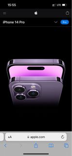 全新 iPhone 14 Pro max 256GB 紫色