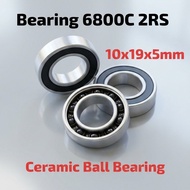 Bearing Laker 6800 6800C 2RS Hub Freehub Bike Hybrid Ceramic 10x19x5 mm