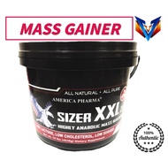 America Pharma Sizer xxl 10lbs 4.5kg - weight gainer, mass gainer, muscle building, tambah berat bad