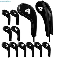 SEVENHOME3E Golf Iron Headcover Iron pole cover 12Pcs Golf Iron Covers Set Training Equipment Golf P
