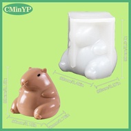 CMinYP Cute Capybara Pudding Mold Mousse Silicone Mold Custard Mold Cake Mold Cartoon Capybara Cake