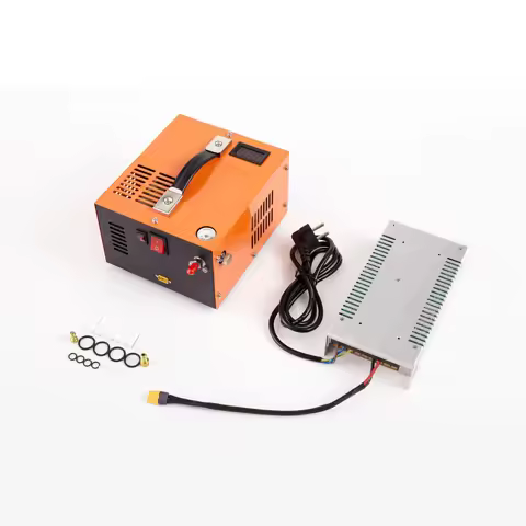 12V /110V /220V Pcp Air Compressor Pump Pcp Air Rifle Car Pump 300bar Submersible Pump Apply To Air 