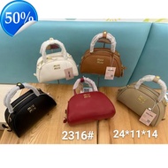 M Brand IU Same Style Briefcase Fashion Plain Solid Color Bowling Ball Womens Bag Single Shoulder Cr