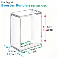 Acrylic Storage box for TCG Pokemon Booster Bundle Box