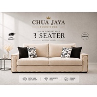 3+2+1 Sofa Set Luxury Velvet Sofa Premium Living Room Sofa Modern Sofa CHUA JAYA Furniture